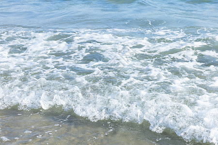 海滩上的波浪 海浪 假期 浪潮 海景 自然图片