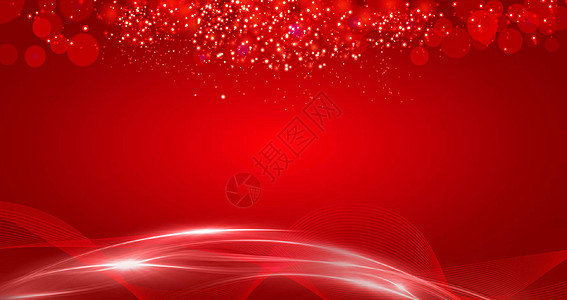 红色商务企业展板背景背景图片