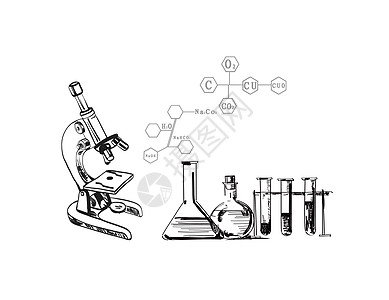 化学式创意化学实验图设计图片