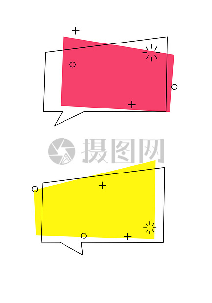 几何色块背景图片