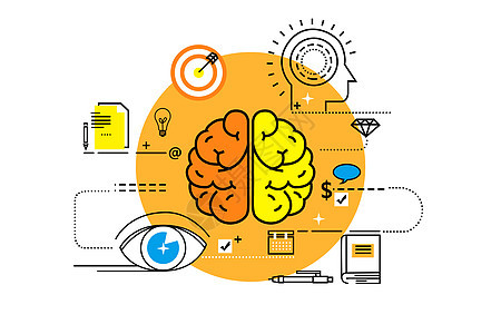 大脑学习素材图片