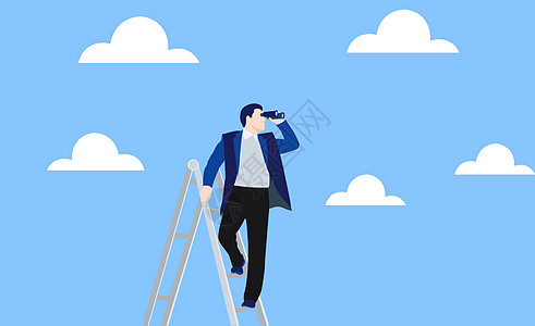 观望远方心怀用户,图片素材