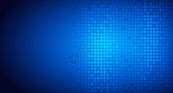 蓝色圆点科技背景背景图片
