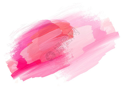 手绘粉色水彩墨迹背景图片