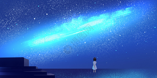 星河背景图片