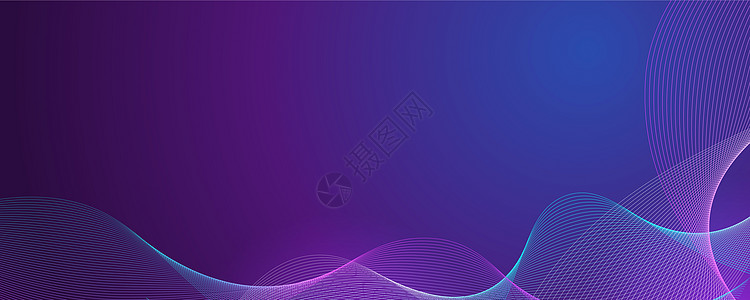 彩色LED科技线条背景图设计图片