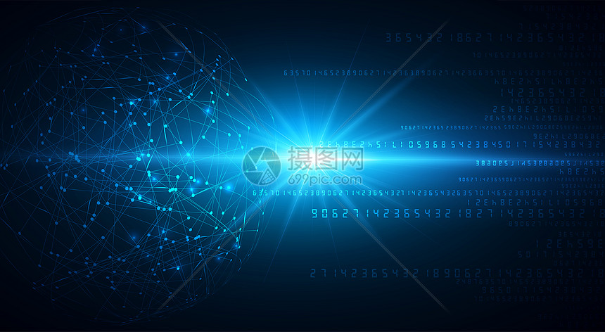 数字化信息科技技术图片