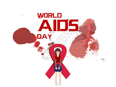 世界艾滋病日素材背景图片