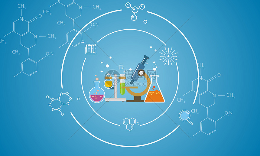 医疗科技矢量背景图片