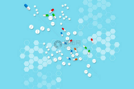 医疗科技药物药片图片