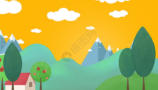 卡通山创意 卡通山合成 卡通山设计图片下载 摄图网 卡通山创意 卡通山合成 卡通山设计图片下载 摄图网