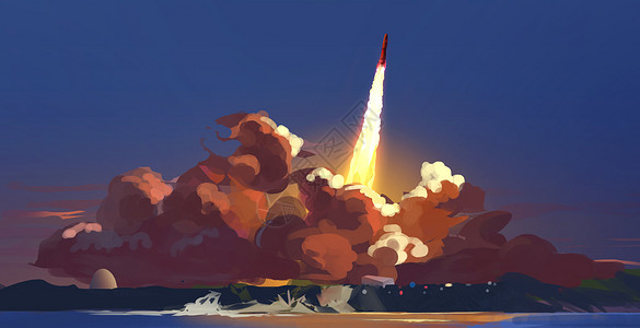 火箭发射中国火箭发射高清图片