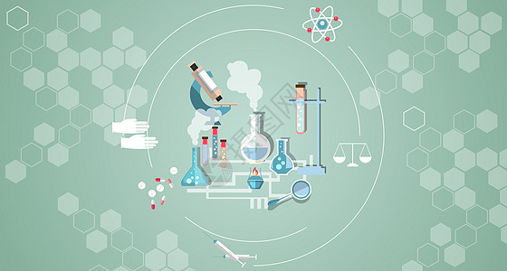 化学医疗矢量图片