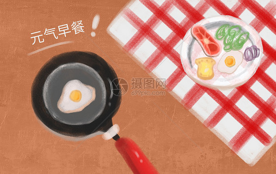 早餐食物图片