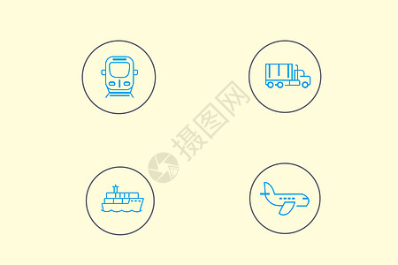 汽車 icon运输工具图标设计图片
