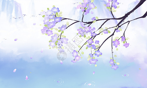 古风背景插画图片下载 正版图片 摄图网