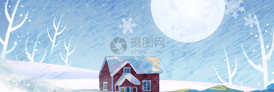雪景banner图片
