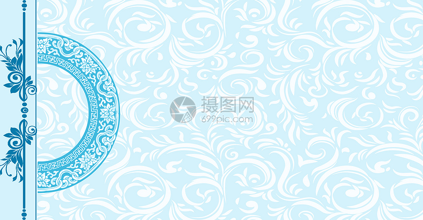 中国风青花瓷背景图片素材 正版创意图片 摄图网