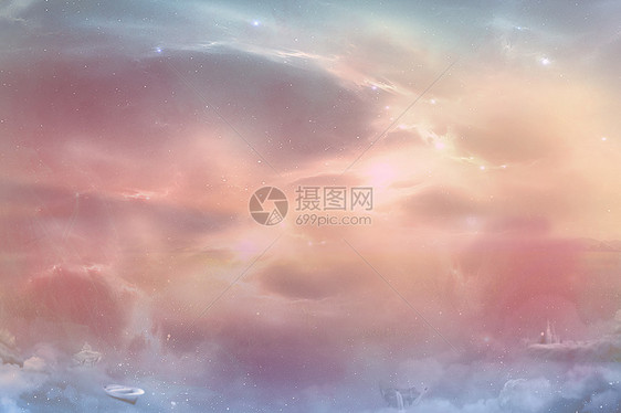 唯美星空星空图片