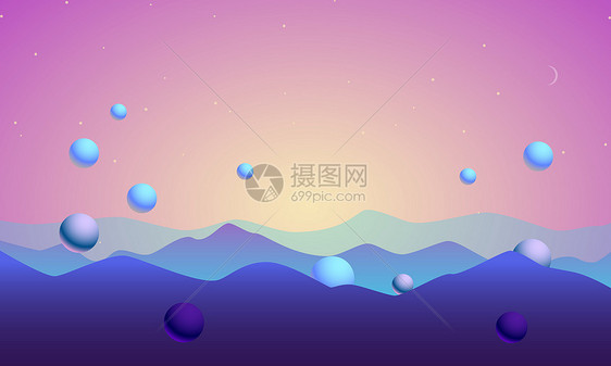 流体渐变背景图片