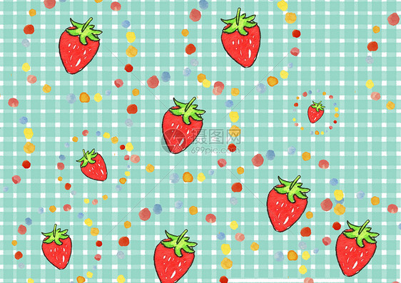 壁纸草莓图片