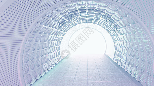 灯光隧道图片