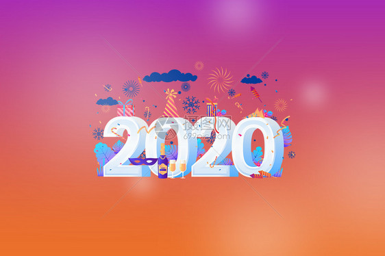 2020新年背景图片