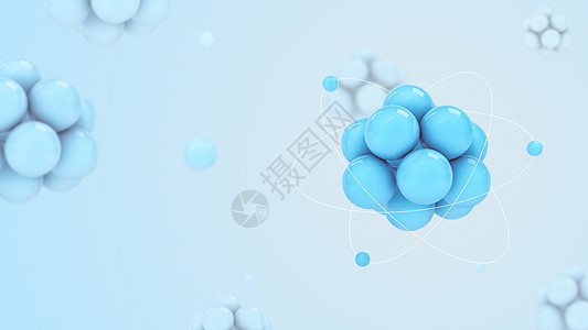 科技医疗分子背景图片