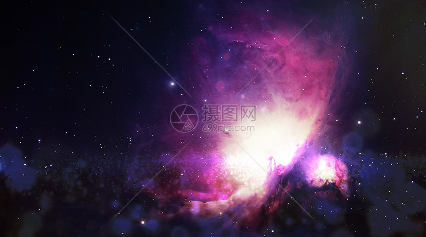 魔幻宇宙背景图片素材 正版创意图片 摄图网