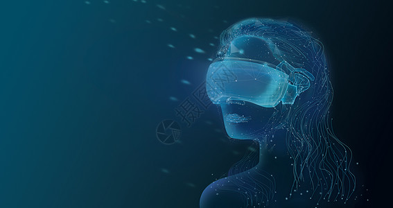 VR虚拟现实感现实与虚拟科技设计图片