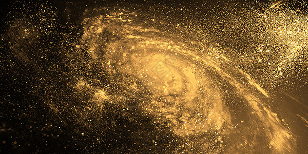 黑金星系背景图片