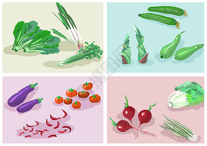 蔬菜绘图图片