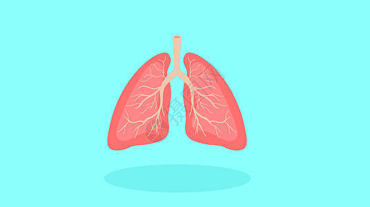 肺部图标肺部健康设计图片