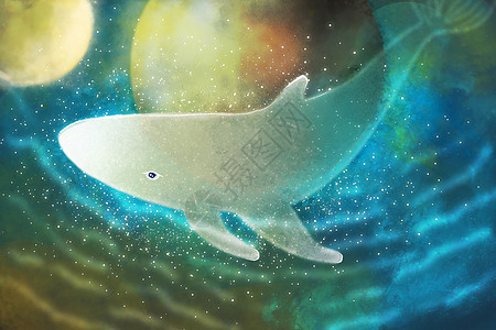 星球鲸鱼图片