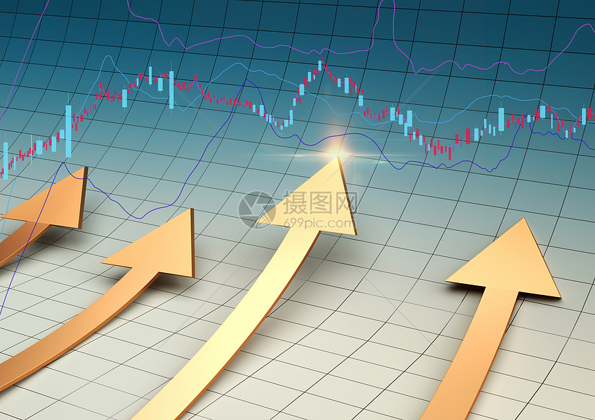 金融箭头股票背景图片素材-正版创意图片400089168-摄图网