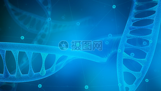 分子模型DNA链条设计图片