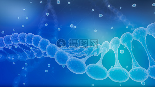微观DNA链条设计图片