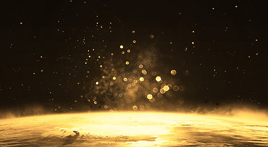 黄色水大气黑金背景设计图片