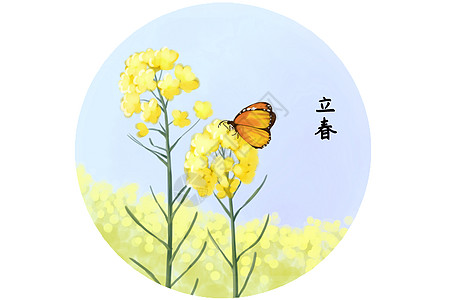 暂无封面春天插画