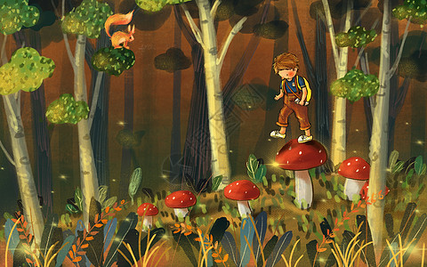 森林奇遇记梦幻动画高清图片