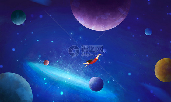 梦幻星空图片