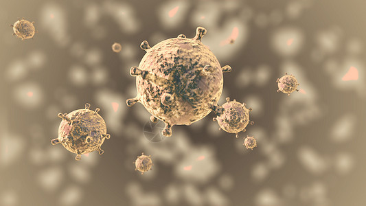 细胞病毒图片