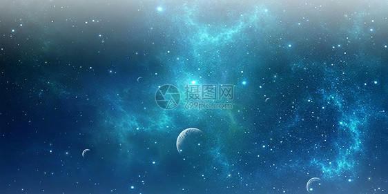 梦幻星空图图片