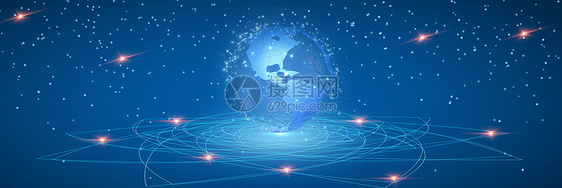 大气宇宙科技背景图片