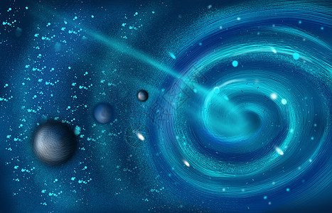 宇宙旋涡背景图片