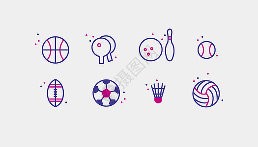 球类运动图标icon图片