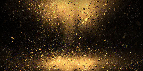 原宿有字素材大气金色背景设计图片
