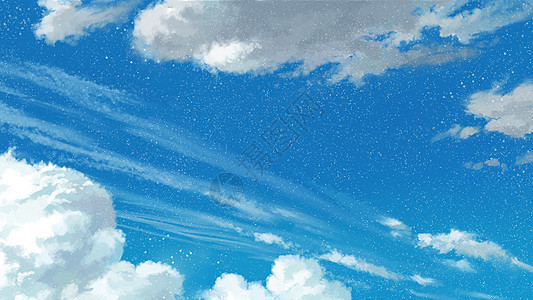 清新天空背景背景图片