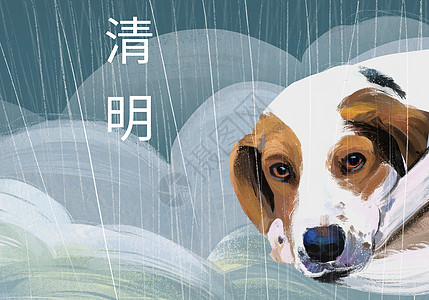 春雨清明图片