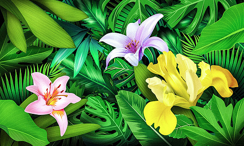 植被花卉背景图片